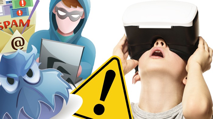 niño viendo realidad virtual